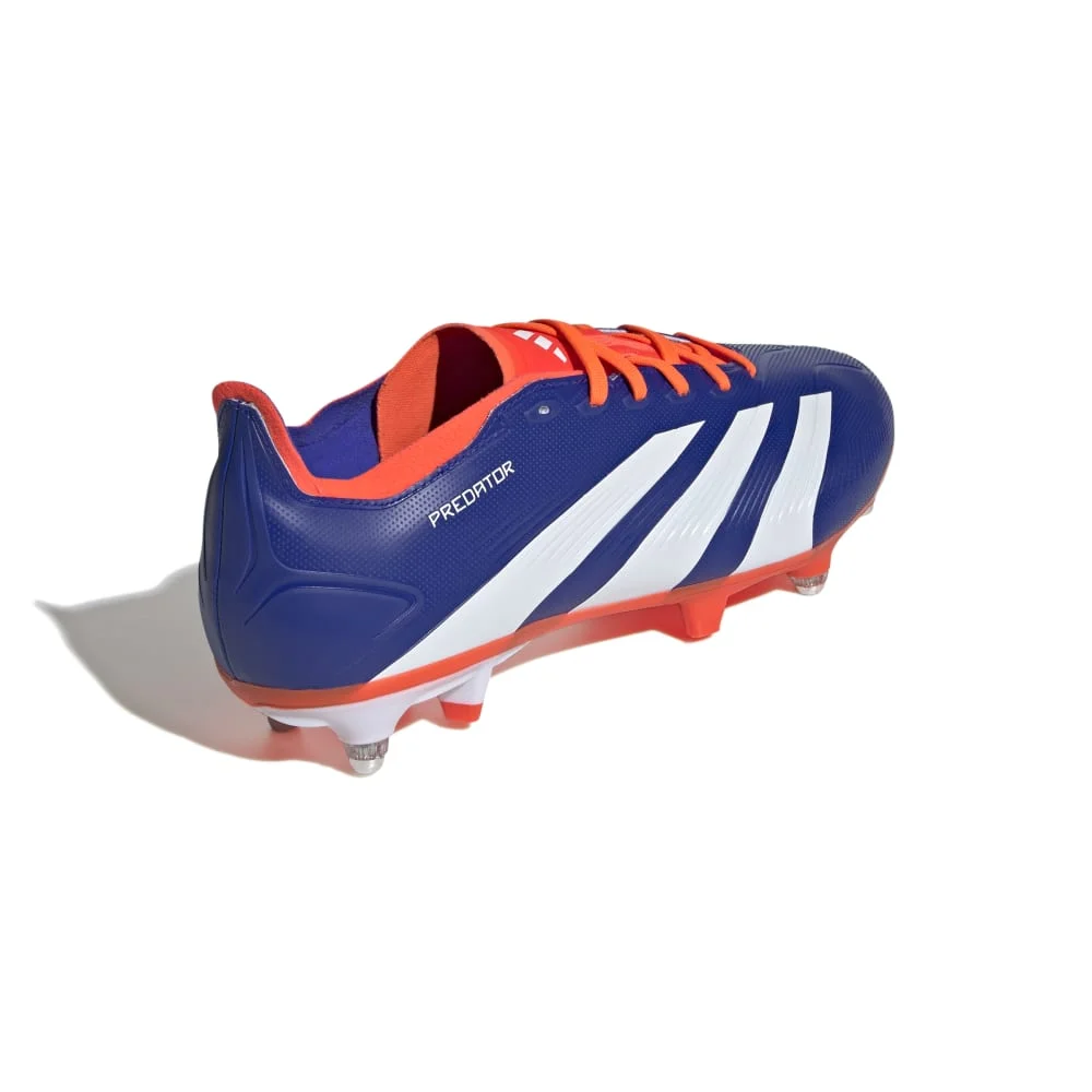 Crampons Adidas Predator League Sg Bleu et blanc – Image 6