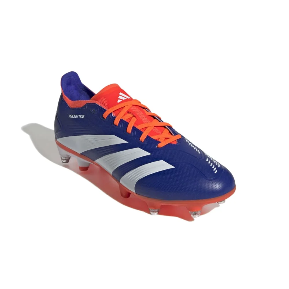 Crampons Adidas Predator League Sg Bleu et blanc – Image 5