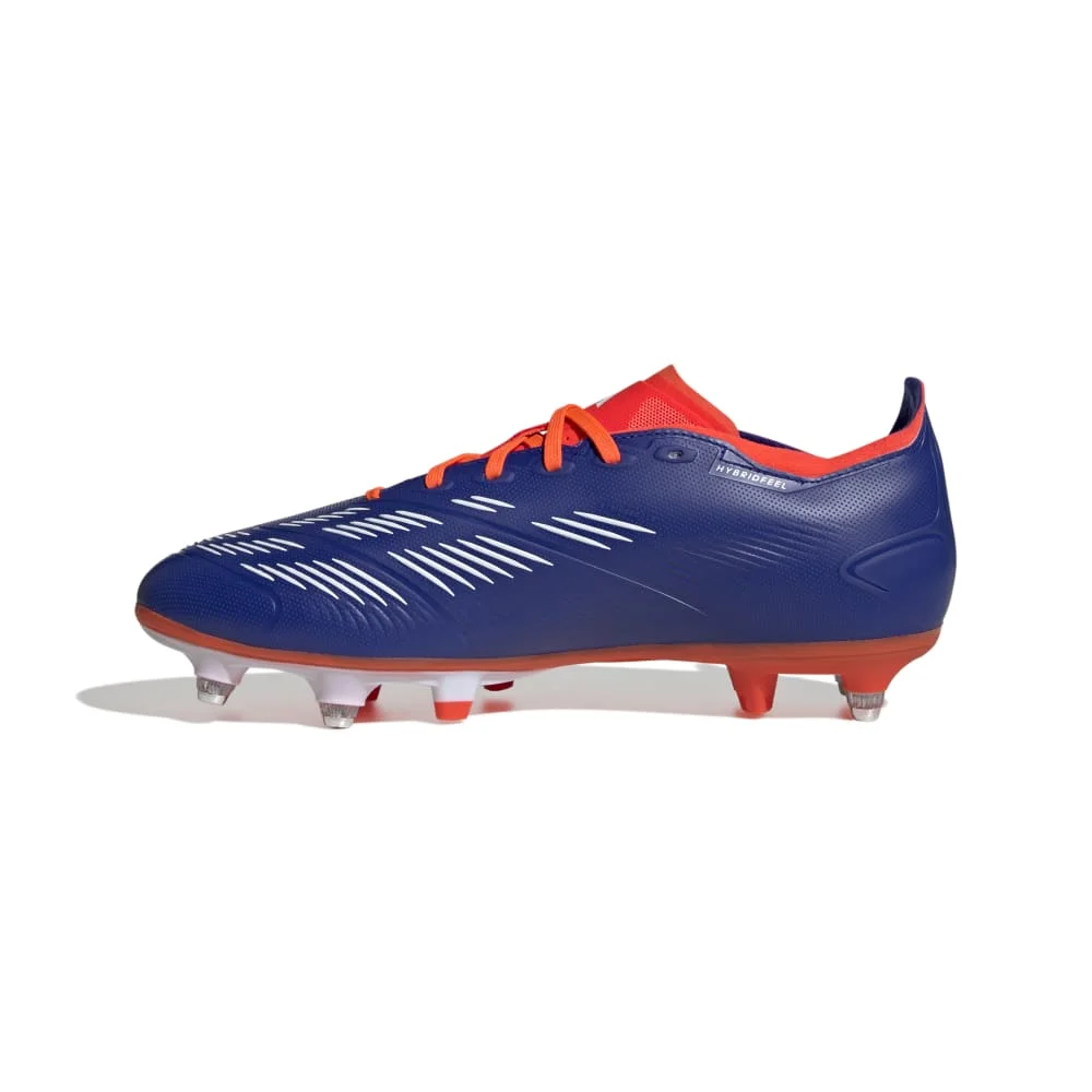 Crampons Adidas Predator League Sg Bleu et blanc – Image 3