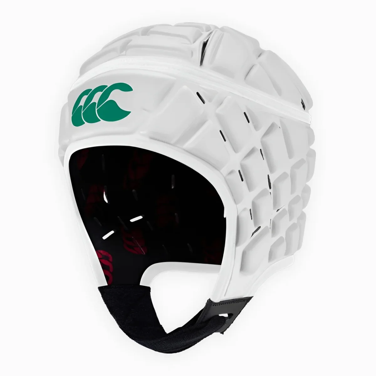 Casque de rugby Raze Canterbury Blanc et vert