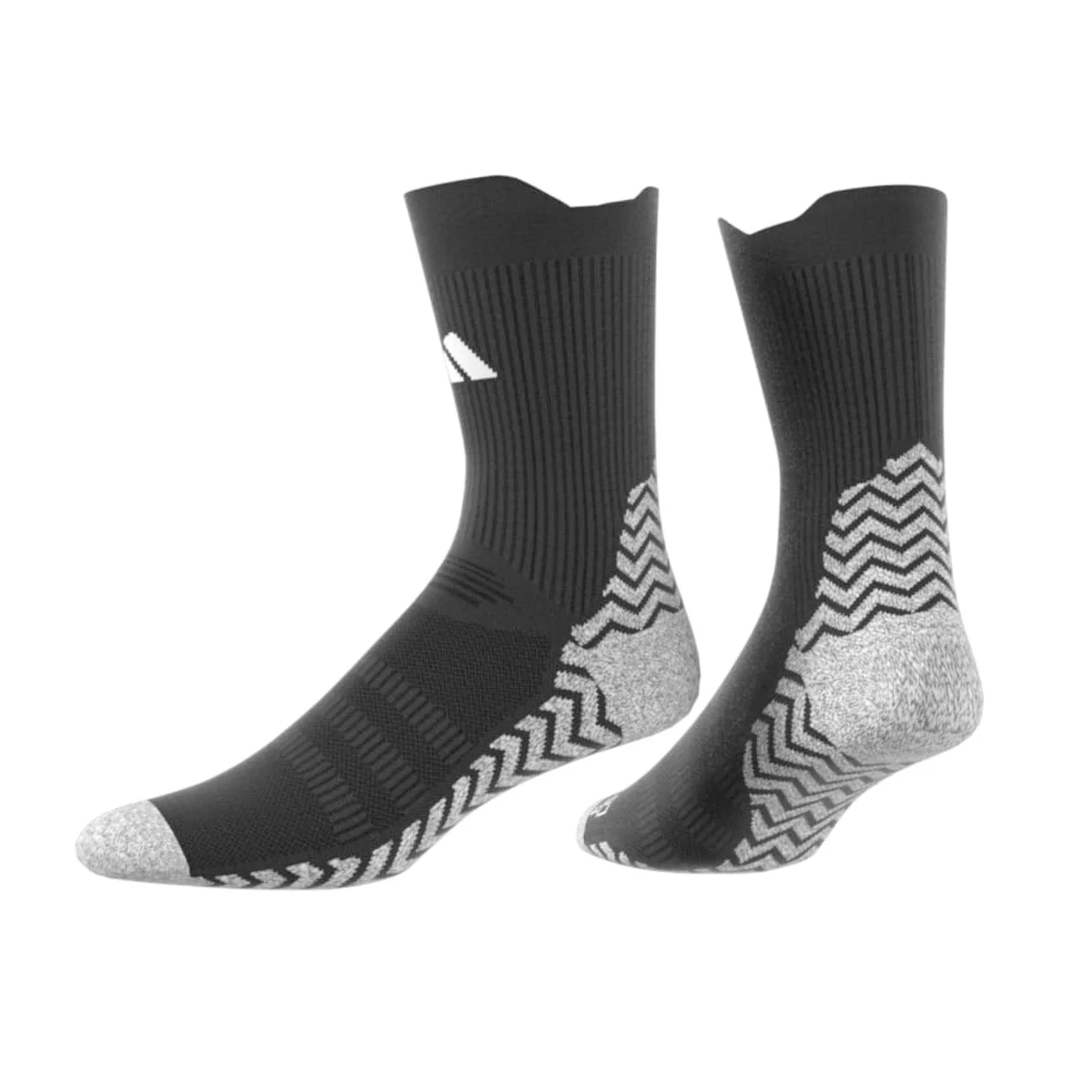 Chaussettes en maille matelassées Adidas GRIP Performance Noires – Image 4