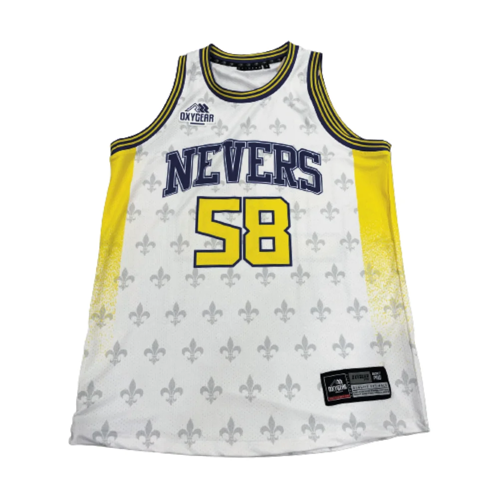 Débardeur Oxygear Nevers Blanc motif Lys
